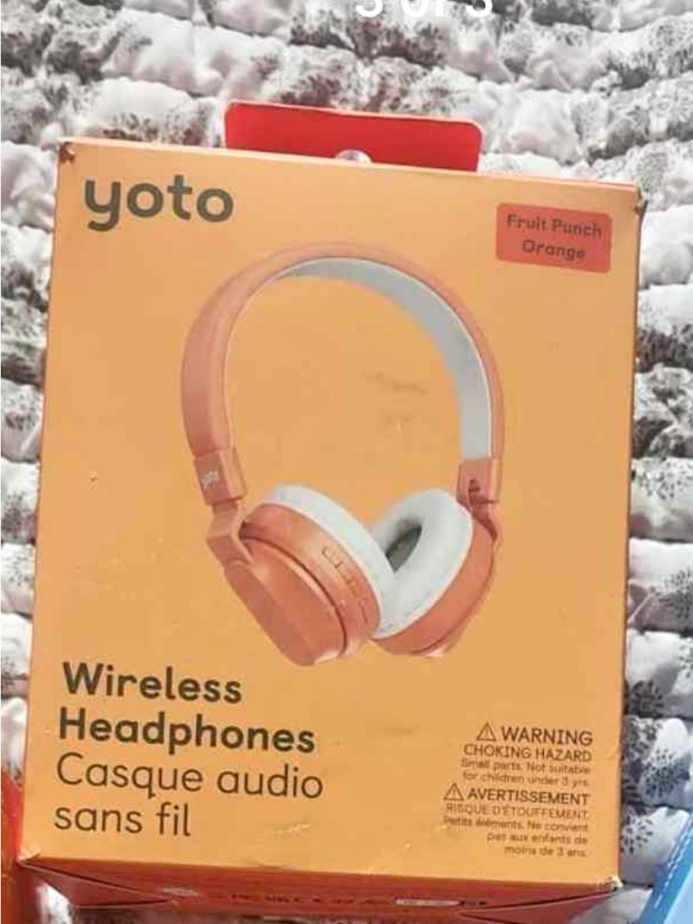 Yoto Wireless Headphones - Fruit Punch Orange
